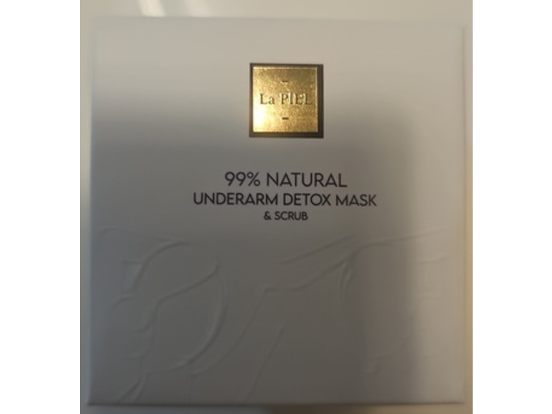La Piel 99% Natural Underarm Detox Mask & Scrub, 50mL