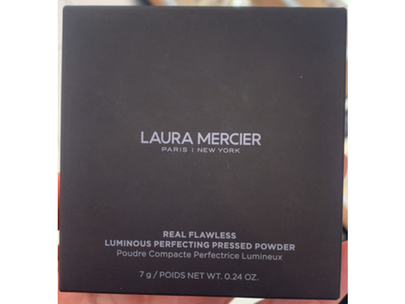 Laura Mercier Real Flawless Luminous Perfecting Pressed Powder, Translucent Deep, 0.24 oz/7 g