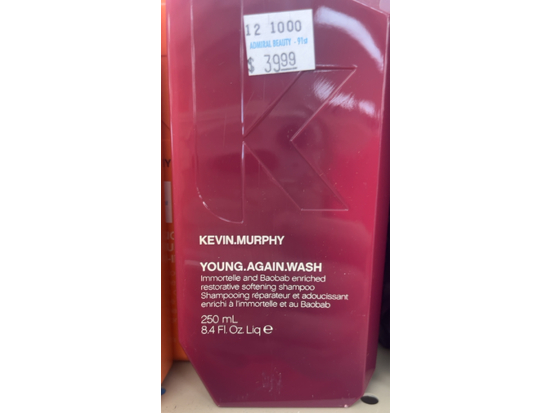 Kevin.Murphy Young.Again.Wash Restorative Softening Shampoo, 8.4 fl oz/250 mL