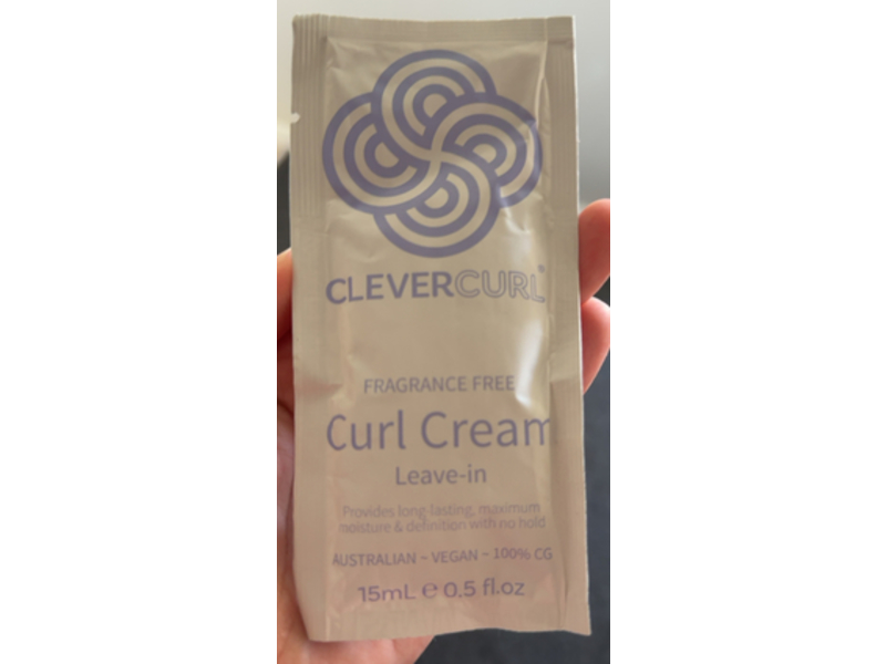 Clever Curl Curl Cream, Leave In, 0.5 fl oz/15 mL