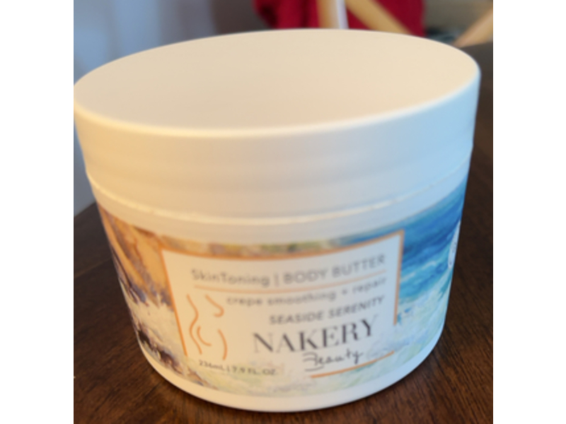 Nakery Beauty Skin Toning Body Butter, 7.9 fl oz/236 mL