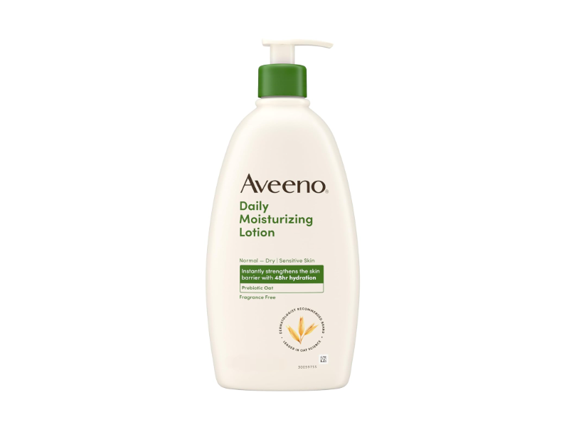 Aveeno Daily Moisturizing Body Lotion, Prebiotic Oat, 24 fl oz/709 mL