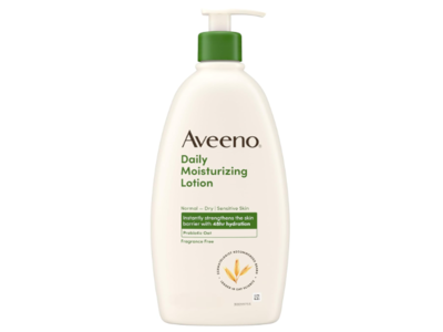 Aveeno Daily Moisturizing Body Lotion, Prebiotic Oat, 24 fl oz/709 mL