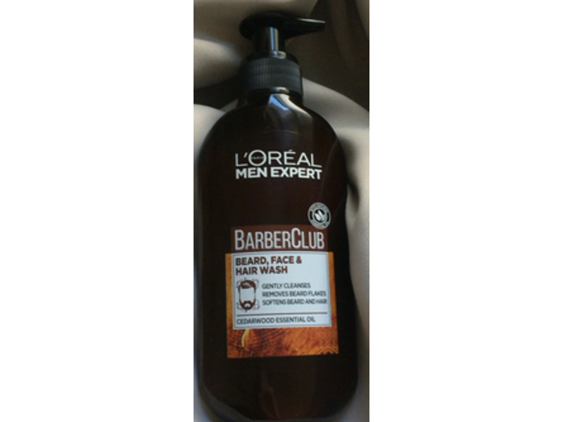 L'Oreal Men Expert Barber Club 3-in-1 Beard, Hair & Face Wash, 200 mL