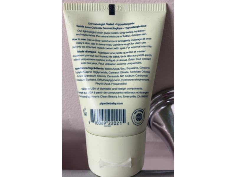 Pipette Body Lotion, 1.69 fl oz/50 mL