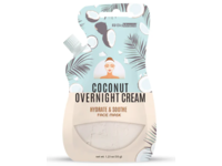 BioMiracle Hydrate & Soothe Overnight Cream Face Mask, Coconut, 1.23 fl oz/35 g - Image 2