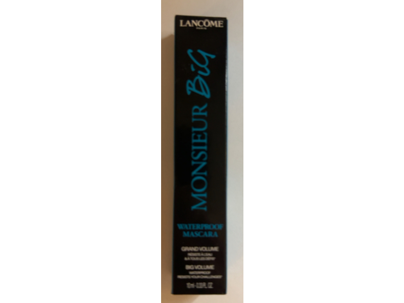 Lancome Monsieur Big Waterproof Mascara , Black, 0.33 fl oz/10 mL