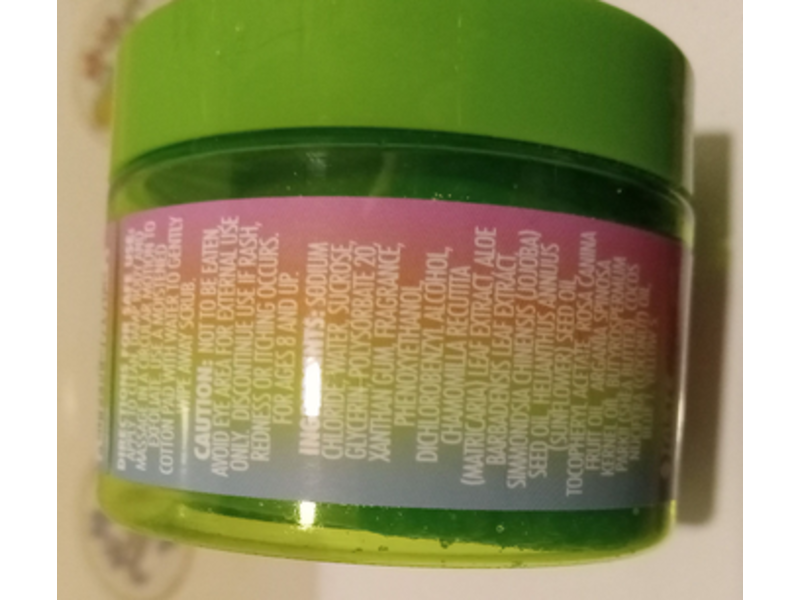 Blow Pop Sugar Scrub, Green Apple Scented, 7 oz/200 g