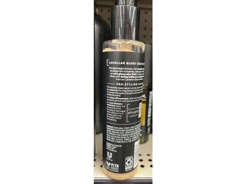 Tresemme Lamellar Gloss Cream Serum, 5.7 fl oz/168 mL