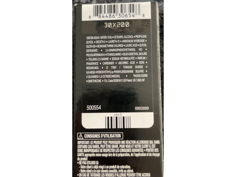 L'Oreal Excel Hicolor, H22 Black Sapphire, 1.74 oz/49.29 g, Pack Of 6