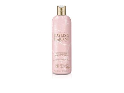 Baylis & Harding Luxury Liquid Body Wash, Pink Blossom & Lotus Flower, 16.9 fl oz/500 mL