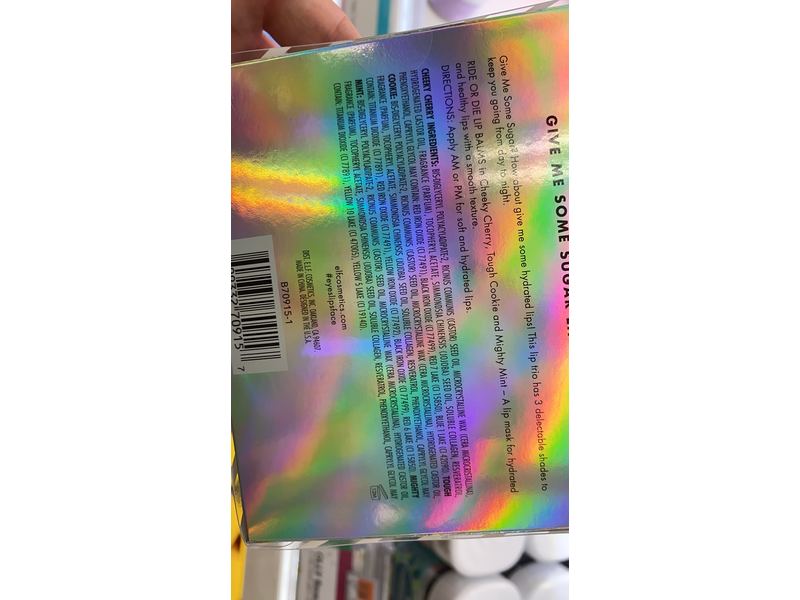 E.l.f. Holiday Give Me Some Sugar Lip Balm Gift Set, 0.42 oz/12 g