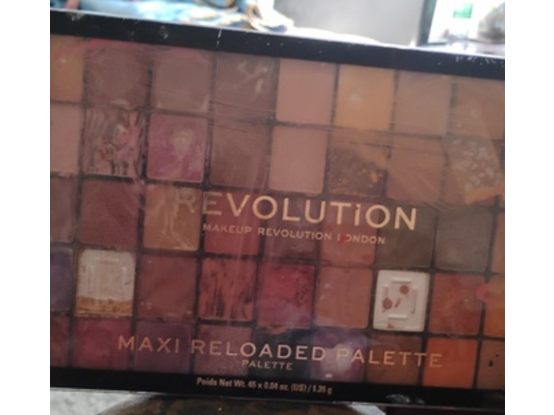 Makeup Revolution Maxi Reloaded Eyeshadow Palette, Infinite Bronze, 0.04 oz/1.35 g
