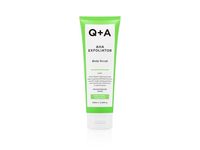 Q+A AHA Exfoliator Body Scrub, Golden Vanilla + Coconut Scent, 8.45 fl oz/250 mL - thumbnail 1