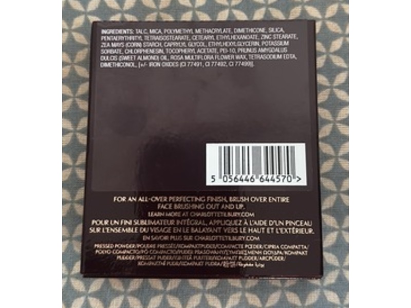 Charlotte Tilbury Airbrush Flawless Finish Complexion Smoothing Micro Powder, 3 Tan, 0.28 oz/8 g