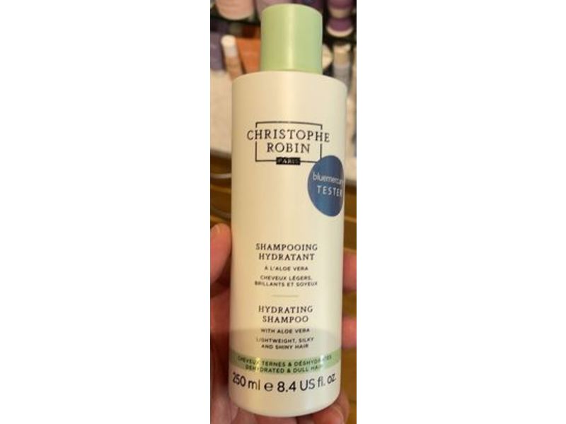 Christophe Robin Hydrating Shampoo, Aloe Vera, 8.4 fl oz/250 mL