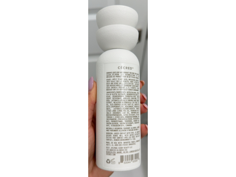 Cecred Clarifying Shampoo & Scalp Scrub, 8 fl oz/236 mL