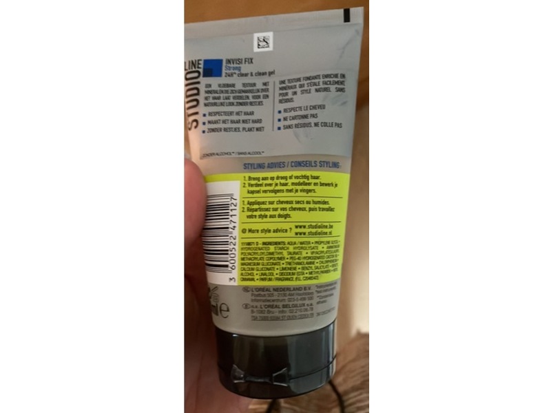L'Oreal Paris Studio Line Invisi Fix Clean & Clean Gel, 150 mL