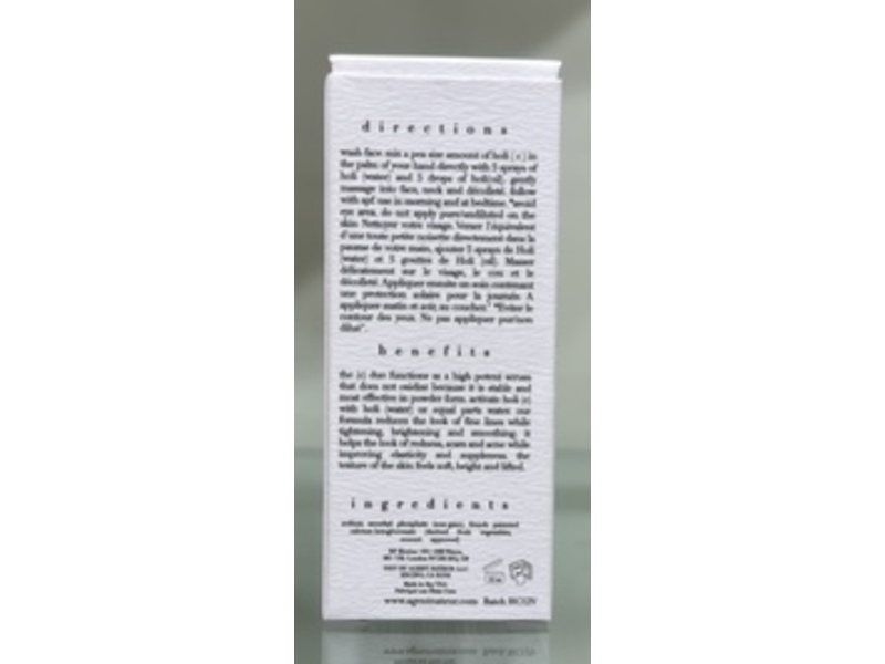 Agent Nateur Holi Duo Powder, Calcium + Vitamin, 0.5 oz/15 mL