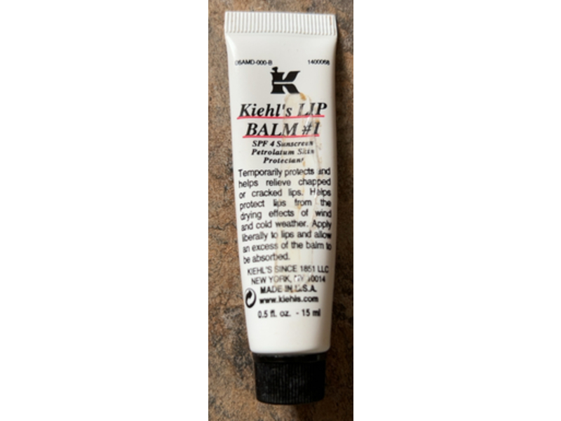 Kiehl's Lip Balm Sunscreen, SPF 4, 0.5 fl oz/15 mL
