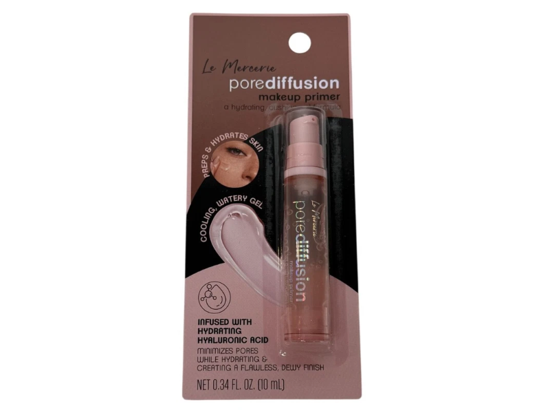 Le Mercerie PoreDiffusion Makeup Primer, Hyaluronic Acid, 0.34 fl oz/10 mL