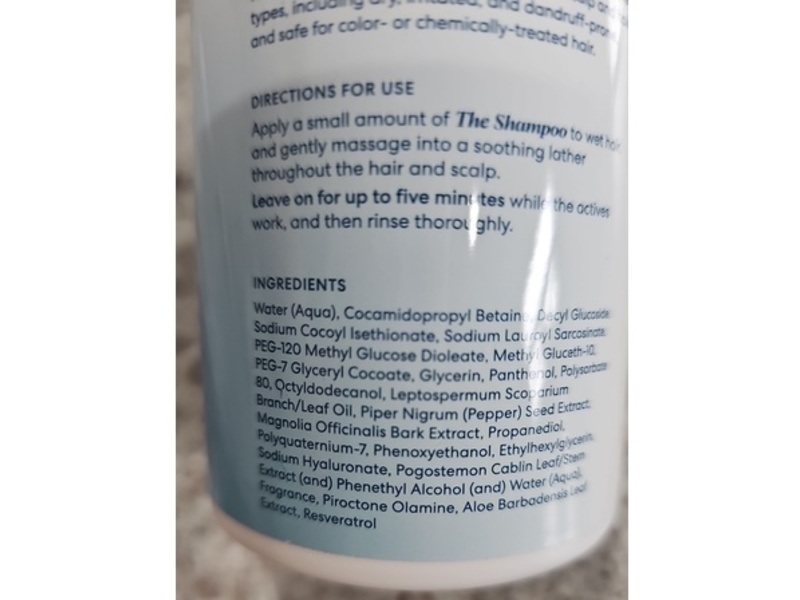 Kilgour MD The Shampoo, Clam + Soothe, 8.5 fl oz/250 mL