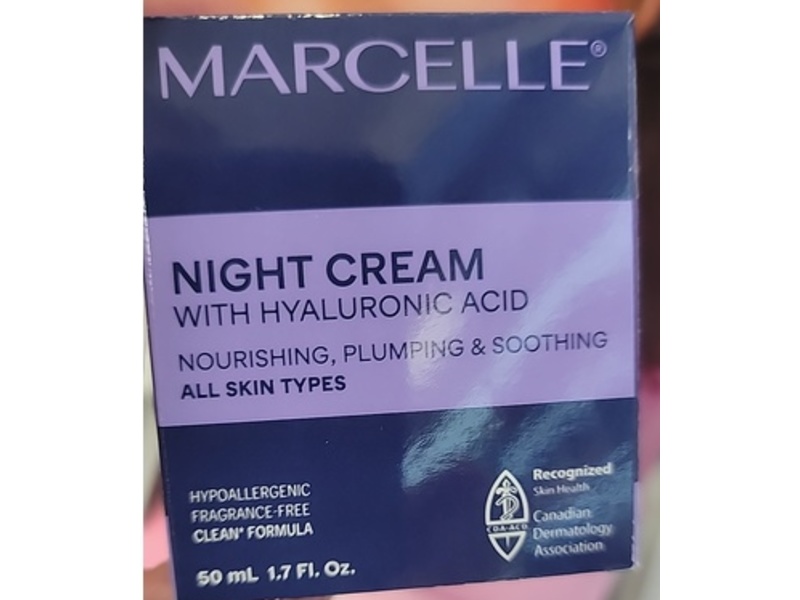 Marcelle Night Cream, 1.7 fl oz/50 mL