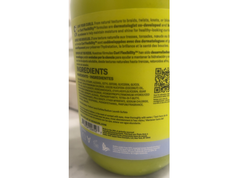 DevaCurl One Condition Original Rich Cream Conditioner, 32 fl oz/946 mL