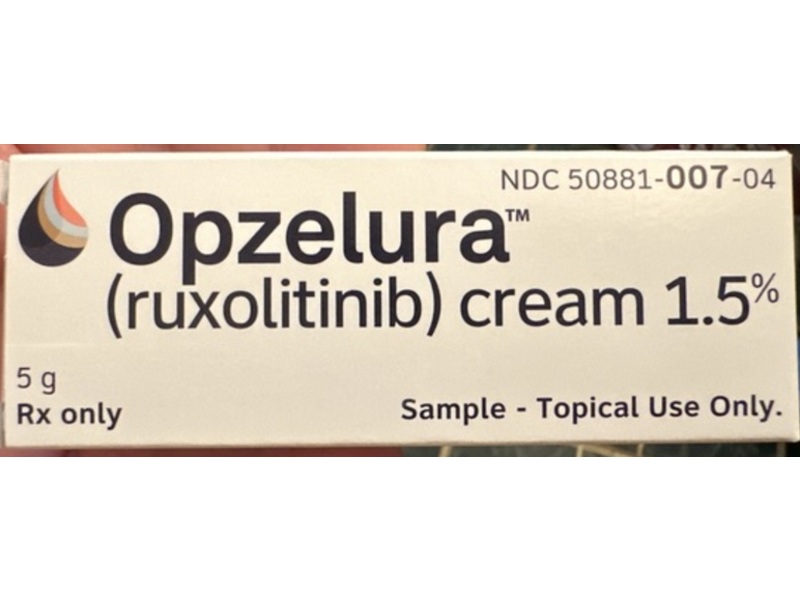 Opzelura (ruxoltinib) Cream, 1.5%, 5 g, Incyte (Rx)