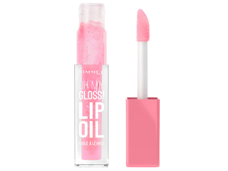 Rimmel Oh My Gloss Lip Oil, Pink Flush, 4.5 mL