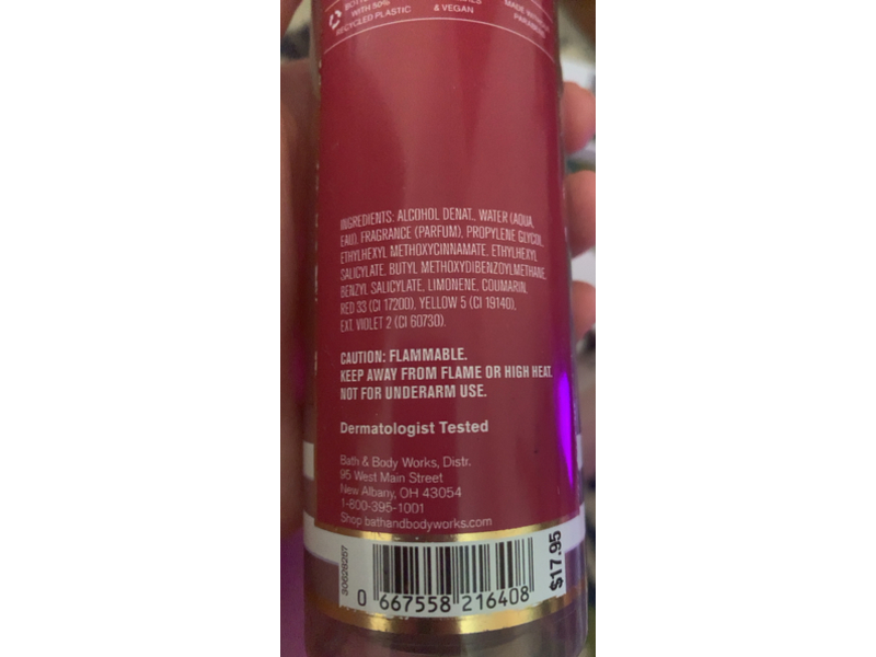 Bath & Body Works Fine Fragrance Mist, 23 Summer Sunset Glow, 8 fl oz/236 mL