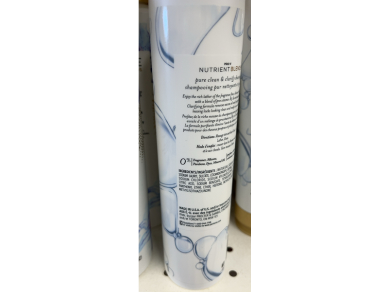 Pantene Pro-V Pure Clean & Clarity Shampoo, 9.6 fl oz/285 mL