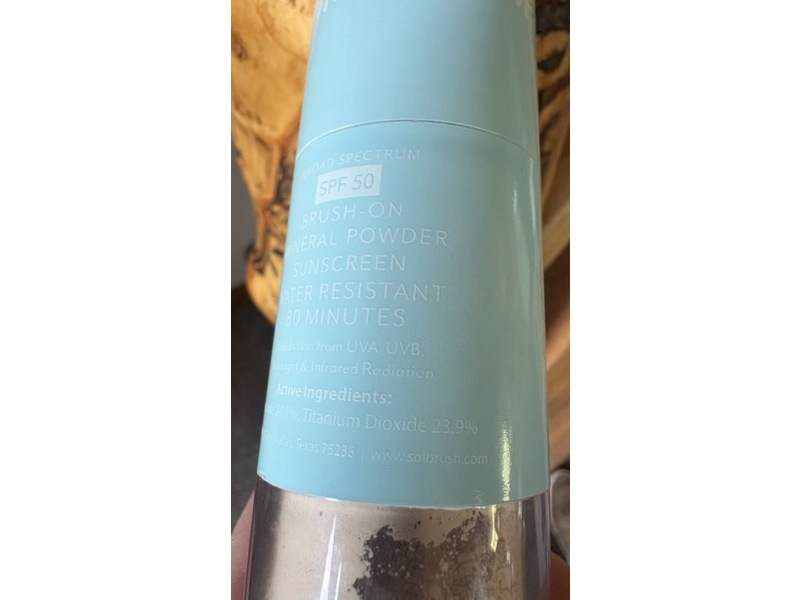 Sol Brush Brush-On Mineral Powder Sunscreen, SPF 50, Fair