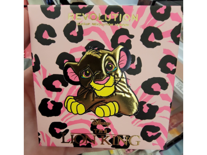 Revolution The Lion King Eye Shadow Palette, I Walk On the Wild Side, 0.24 oz/6.8 g