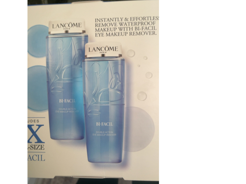 Lancome Paris Bi-Facil Double Action Eye Makeup Remover, 4.2 fl oz/125 mL, 2 Count