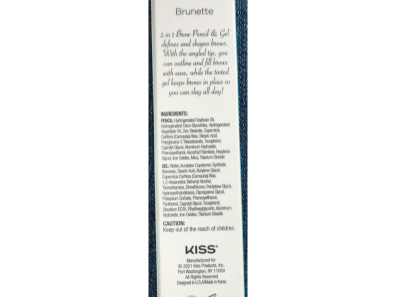 Joah Brow Down To Me Dual Brow Pencil & Gel, Brunette