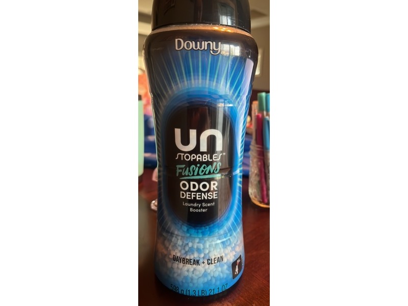 Downy Unstoppable Fusions Odor Defense Laundry Scent Boosters, Daybreak + Clean, 21.1 oz/598 g