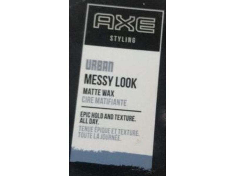 Axe Messy Look Matte Wax, Urban, 2.64 oz/75 g