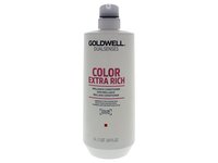 Goldwell Dualsenses Color Extra Rich Brilliance Conditioner, 1.8 fl oz/1 L - Image 2