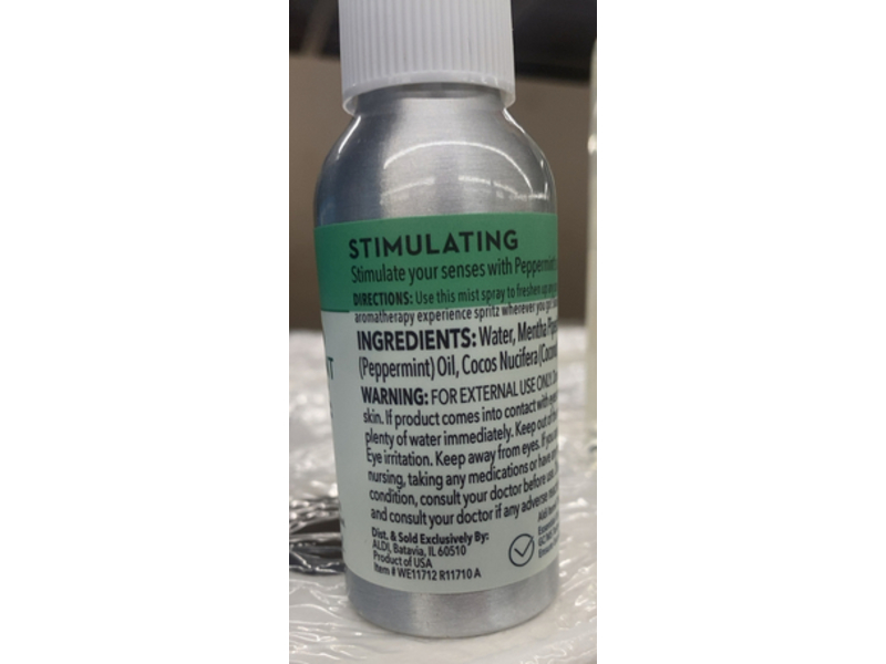 Huntington Home Stimulating Peppermint Aromatherapy oil, 2.4 fl oz/71 mL