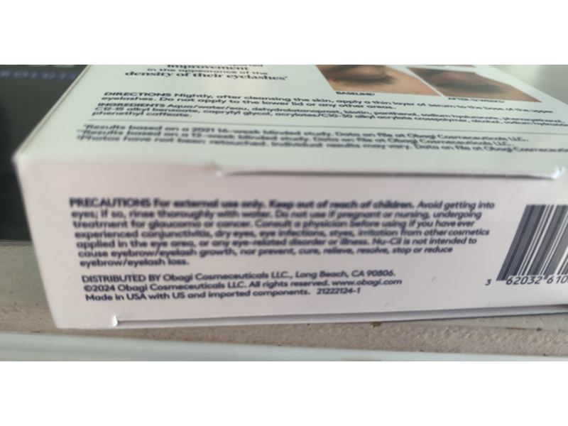 Obagi Nu-Cil Eyebrow & Eyelash Enhancing Set,