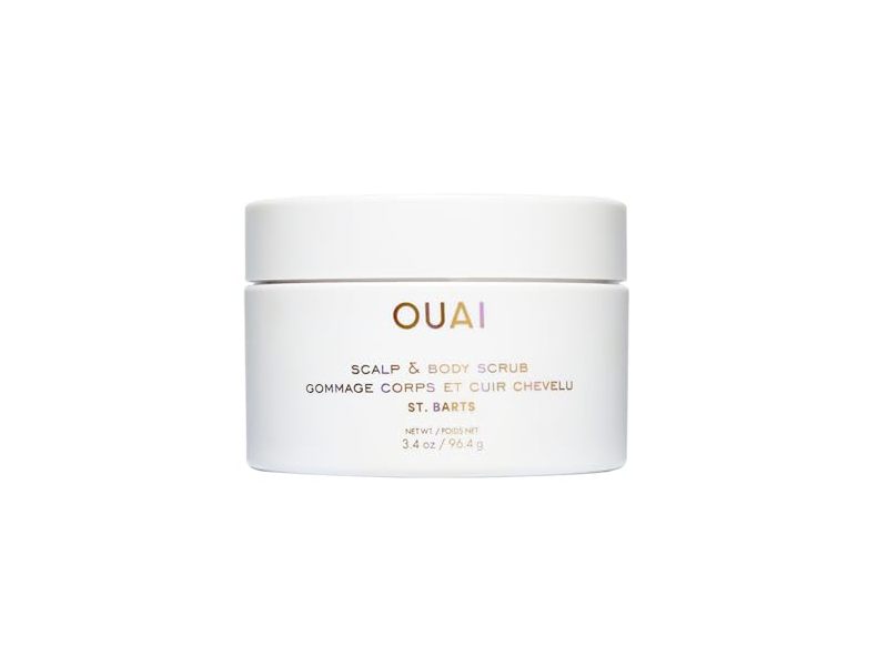 OUAI Scalp & Body Scrub, St. Barts, 3.4 oz/96.4 g