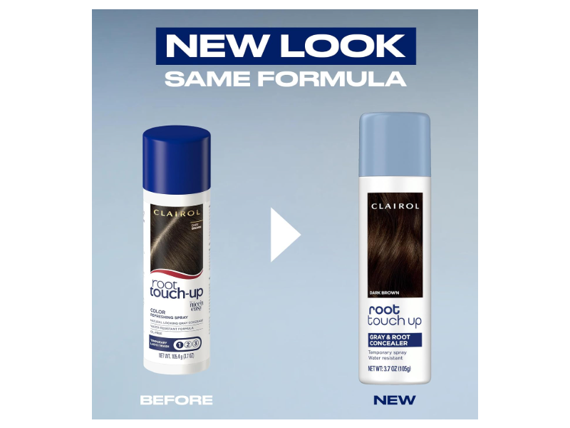 Clairol Root Touch-Up Color Refreshing Spray, Dark Brown, 3.7 oz/105.4 g