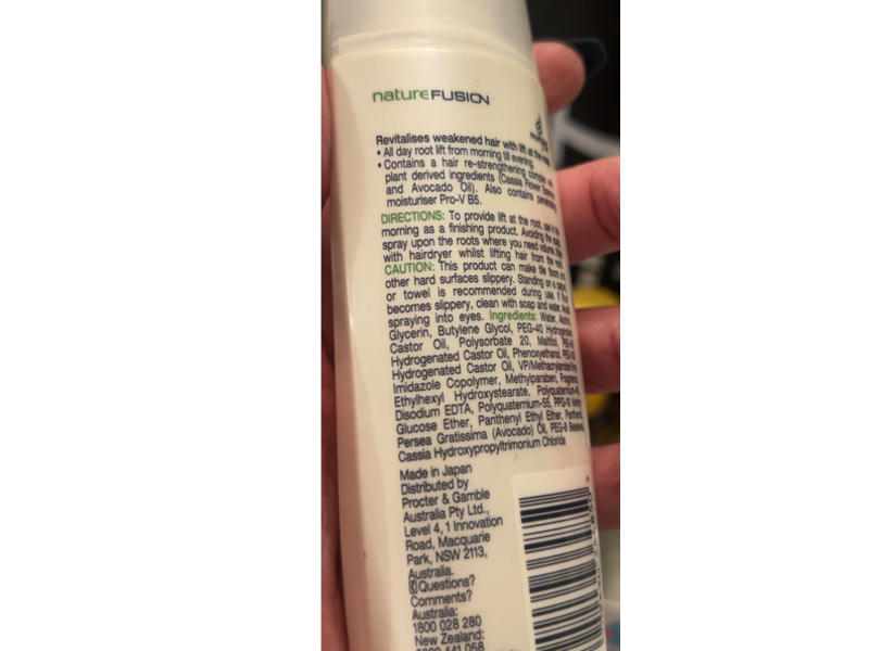 Pantene Pro-V Nature Fusion Root Lift Mist, 80 mL, 3 Pack