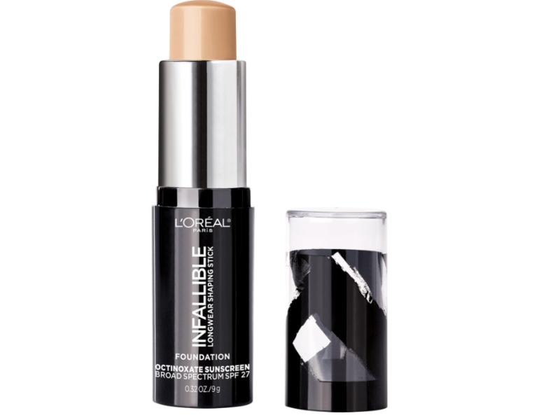 L'Oreal Paris Infallible Longwear Stick Foundation, SPF 17, Buff, 0.32 oz/9 g