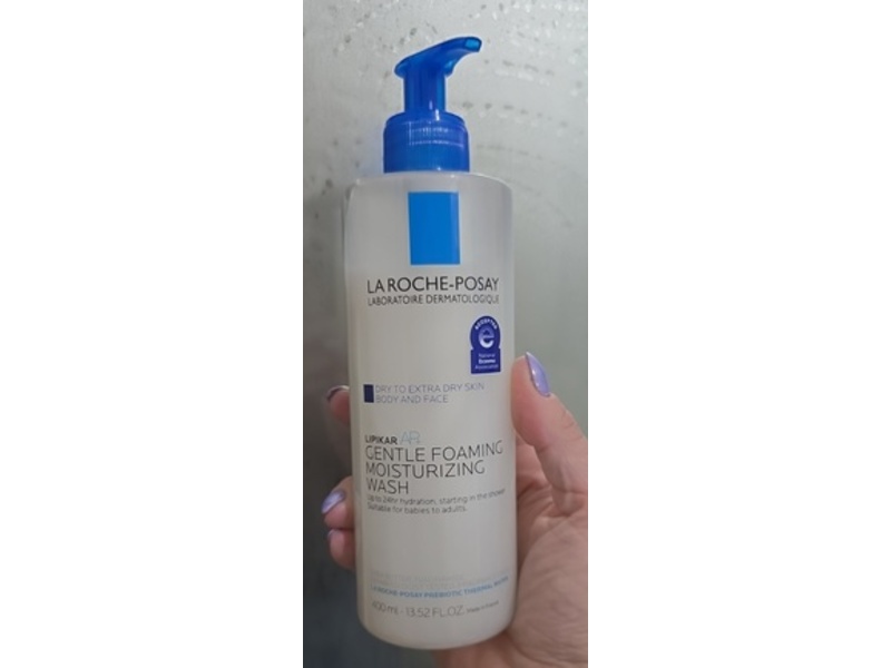 La Roche-Posay Gentle Foaming Moisturizing Wash, 13.52 fl oz (400 mL)