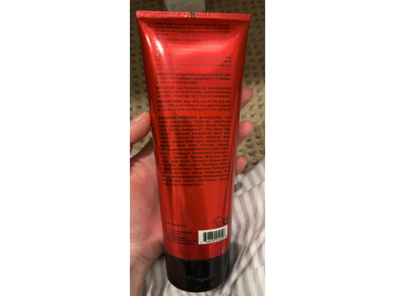 Sexy Hair Big Volumizing Treatment, Botanical Extracts + Vitamin B3 & Lemongrass, 6.8 fl oz/200 mL