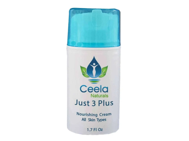 Ceela Naturals Just 3 Plus Nourishing Cream, 1.7 fl oz