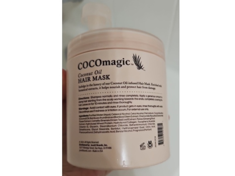 Cocomagic Hair Mask, Coconut Oil, 16 fl oz/473 mL
