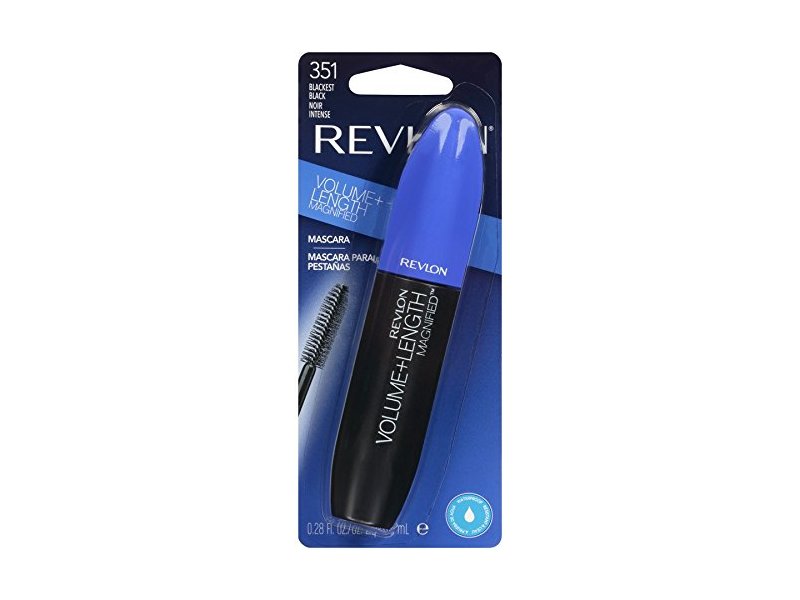 Revlon Volume+Length Magnified Mascara, Blackest Black, 0.28 fl oz